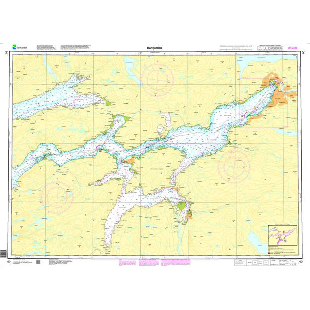 Ranfjorden hovedkartserien sjø