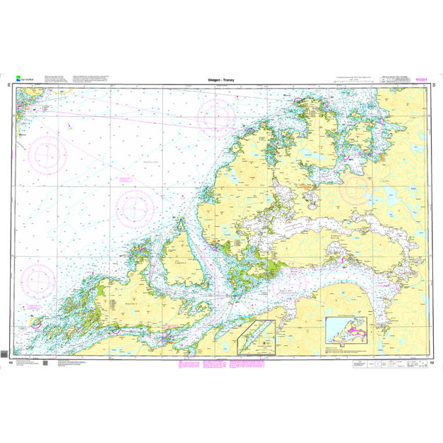 Steigen - Tranøy hovedkartserien sjø