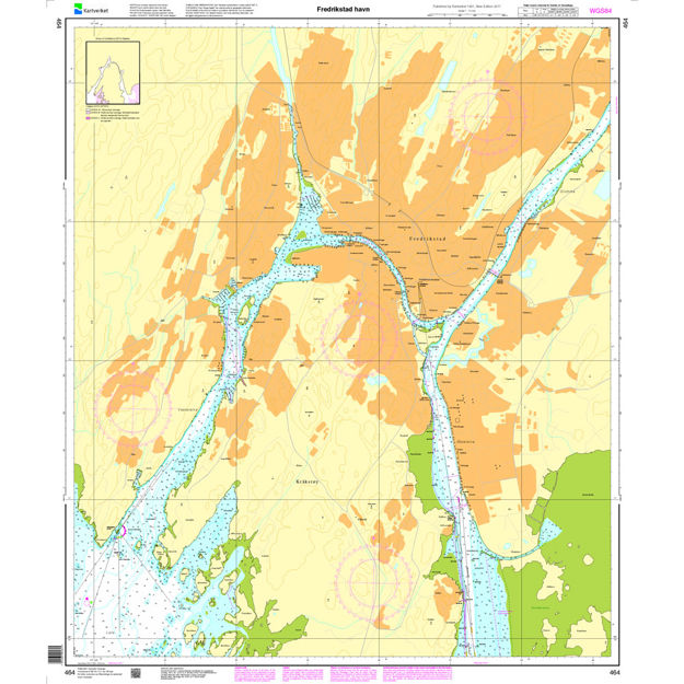 Fredrikstad Havn havnekart