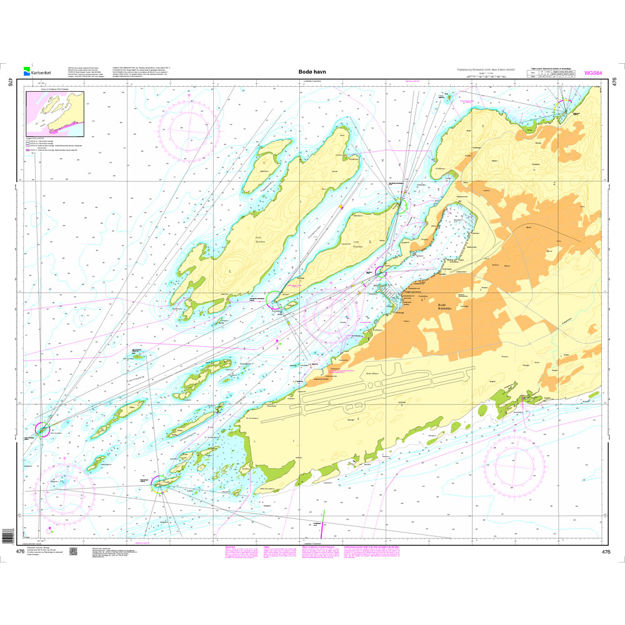 Bodø Havn havnekart