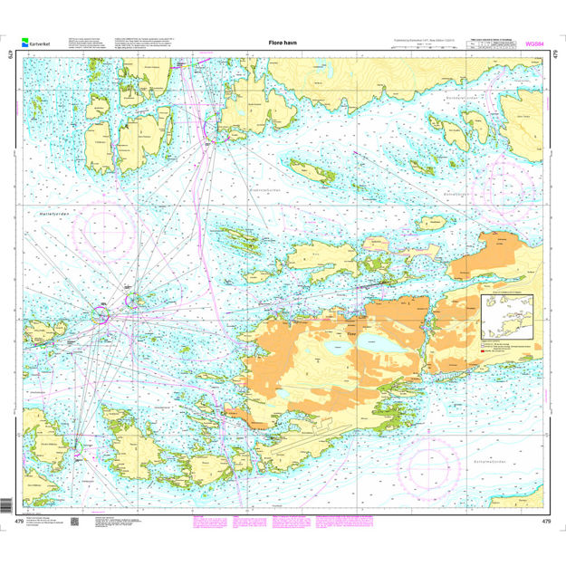 Florø Havn, Stabben-Farvannet havnekart