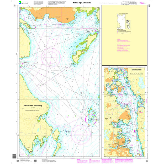 Kårstø og Karmsundet havnekart